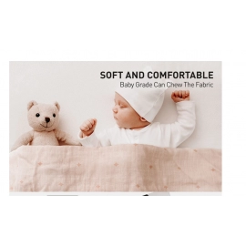 Newborn Baby Blankets 90*70cm Knitted Infant Kids Boys Girls Ultra-Soft Cotton Muslin Swaddle Wrap Stuff Toddler Comforter Sheet