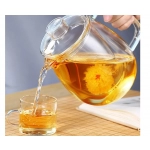 600/1200ml Household Teaware Glass Teapot For Stove Heat Resistant High Temperature Explosion Proof Tea Infuser Milk Tea Set