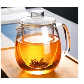 600/1200ml Household Teaware Glass Teapot For Stove Heat Resistant High Temperature Explosion Proof Tea Infuser Milk Tea Set